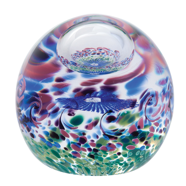 Springtime Flower Paperweight Caithness Paperweight